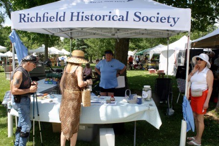 RHS Tent at Art at the Mill